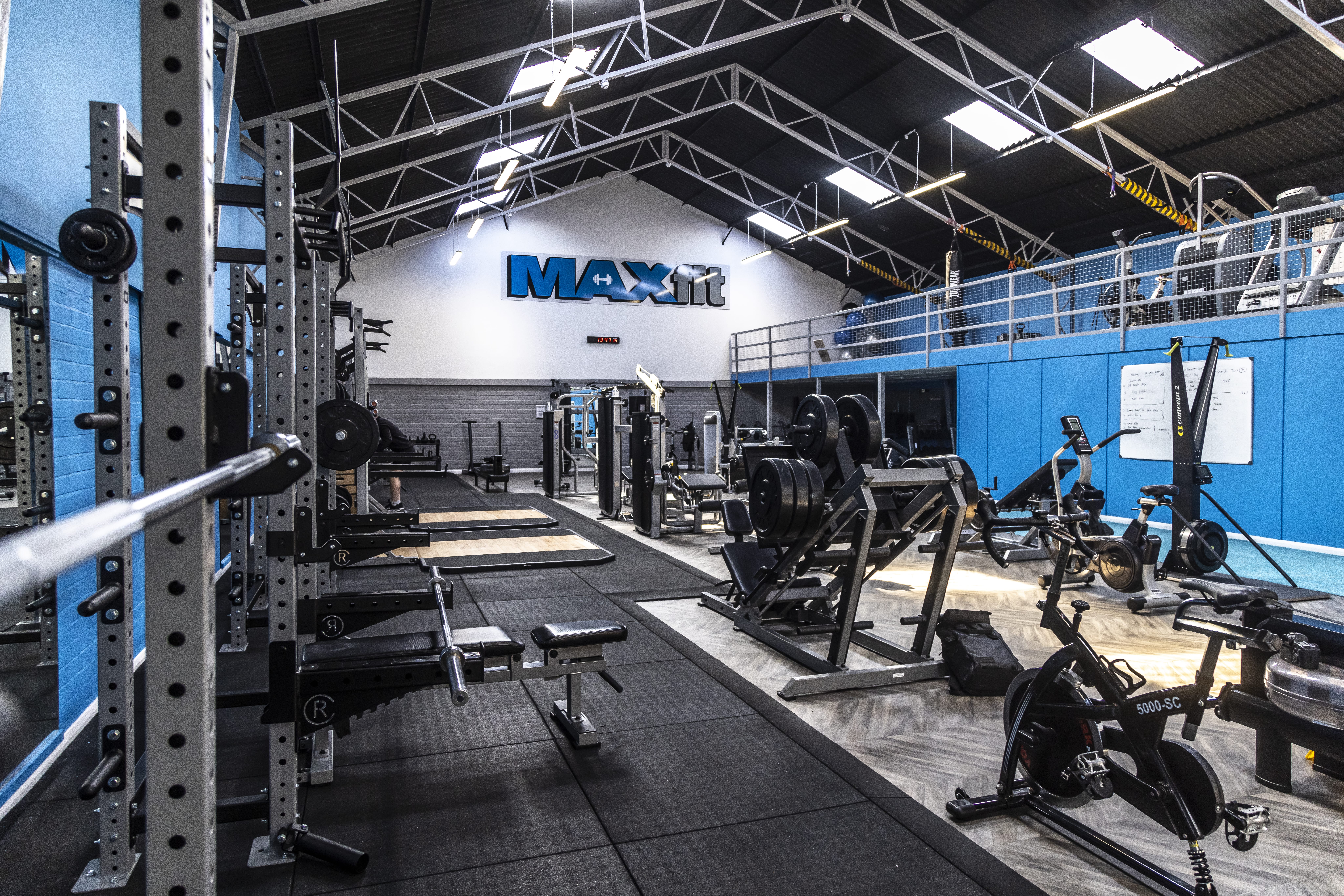 MaxFit Gym space and equipment