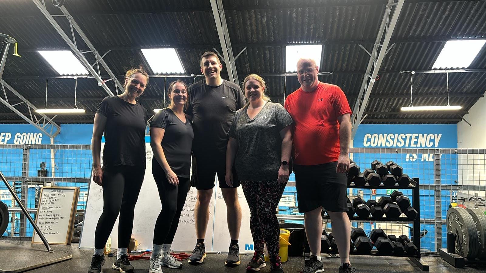 Group fitness class
